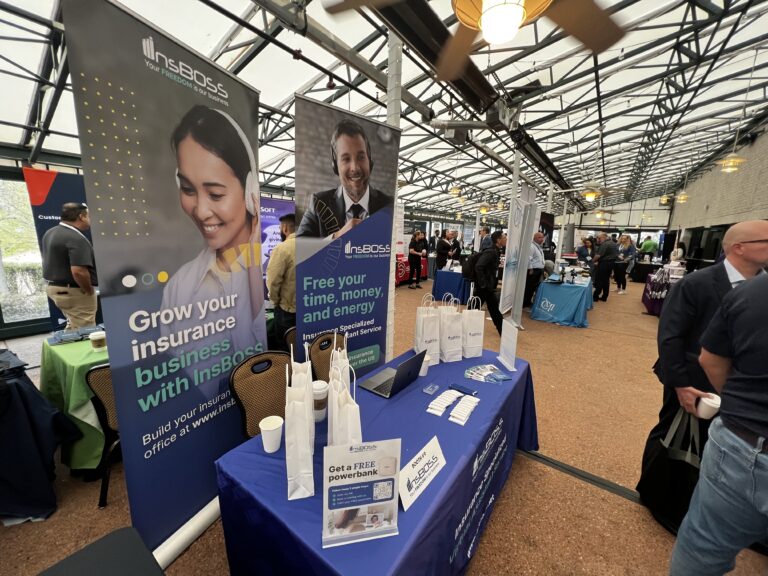 The InsBOSS Booth at the PIIAC Trade Show Floor