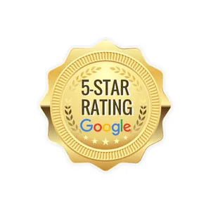 5-Star Rating on Google